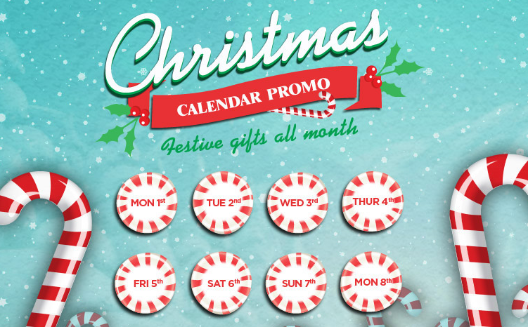 Casino Luck Advent Calendar - 30 Free Spins - Snazzyslots